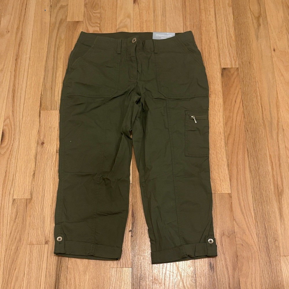 Chico's Khaki Green Pants